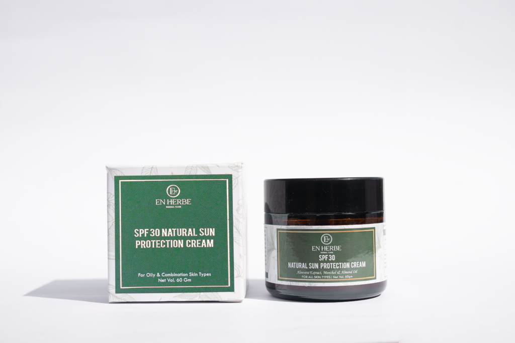 SPF 30 Natural Sun Protection Cream (60 gm) - EN-Herbe